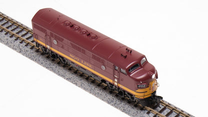 Broadway Limited 6849 EMD F3A, SOO 202A, Maroon & Imitation Gold, Paragon4 Sound/DC/DCC, N