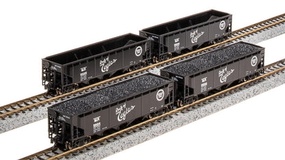 Broadway Limited 7430 ARA 70-Ton Quad Hopper, MP, Route of The Eagles, 4-Pack, N