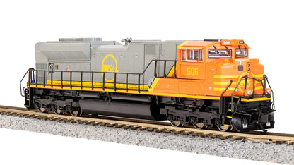 Broadway Limited 7039 EMD SD70ACe, QNS&L #506, Orange & Gray, Paragon4 Sound/DC/DCC, N