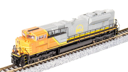 Broadway Limited 7039 EMD SD70ACe, QNS&L #506, Orange & Gray, Paragon4 Sound/DC/DCC, N