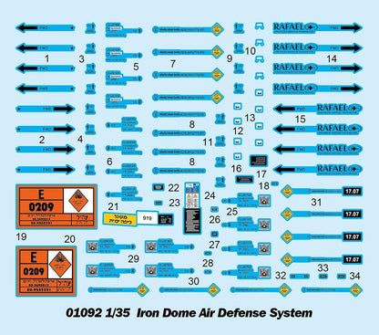 1/35 Iron Dome Air Defense System