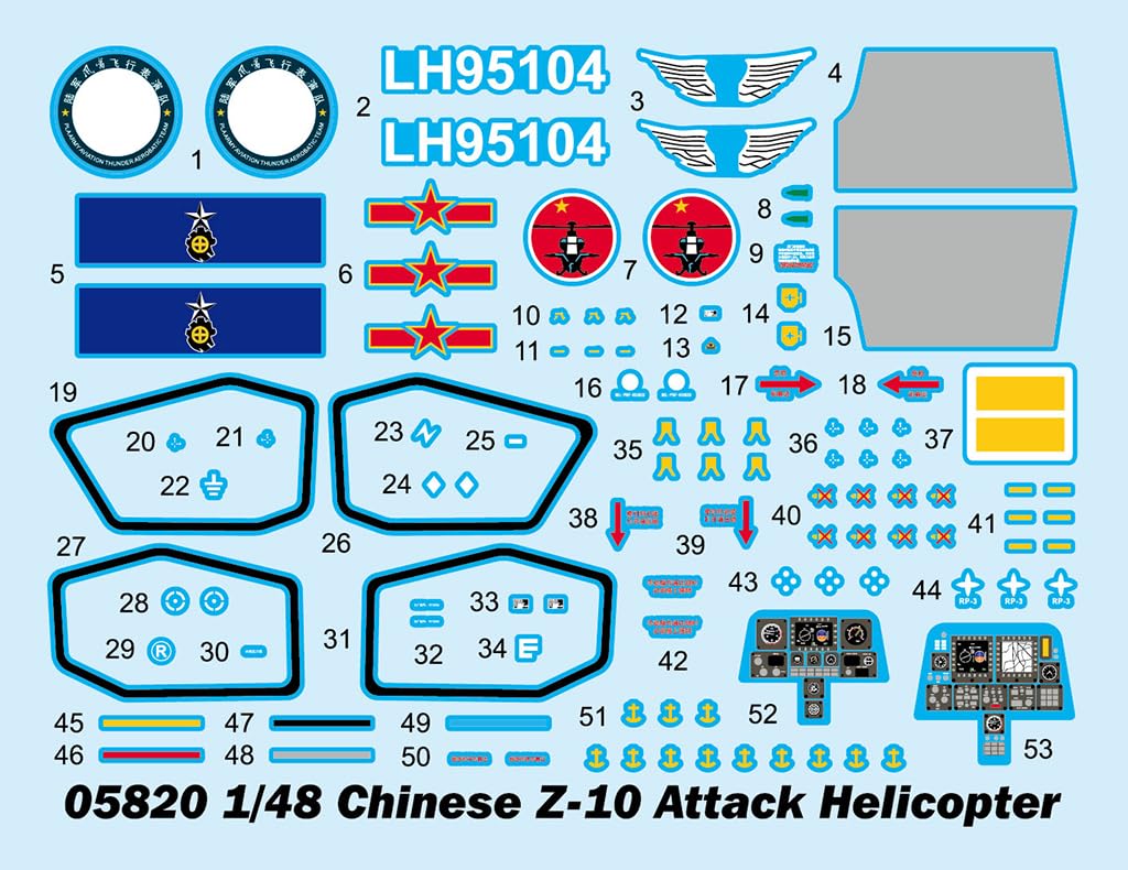 1/48 Chinese Z10 Attack Helicopter