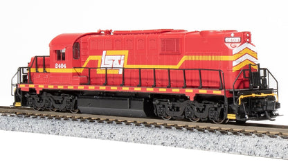 Broadway Limited 6619 Alco RSD-15, LS&I #2404, Red, Yellow & White, Paragon4 Sound/DC/DCC, N