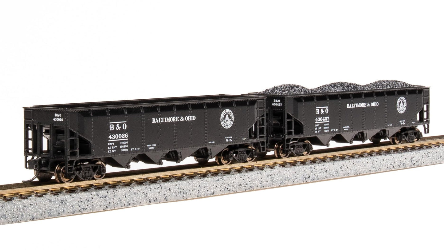 Broadway Limited 7421 ARA 70-Ton Quad Hopper, B&O W2b, 40s/50s w/Capital Dome, 4-Pack B, N