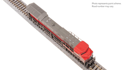 Broadway Limited 8633 GE ES44AC, CP 9368, Action Red, No-Sound/DCC-Ready, N Scale