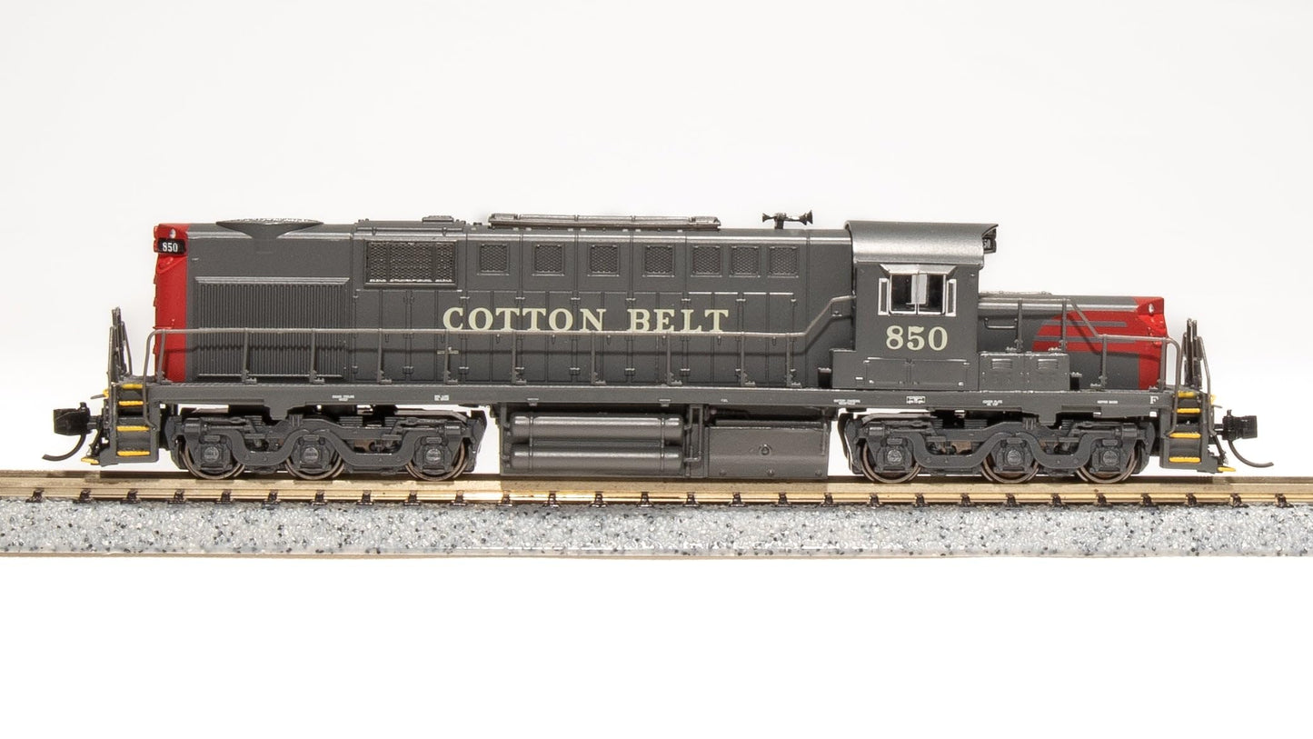 Broadway Limited 6626 Alco RSD-15, SSW #850, Gray & Red w/Cotton Belt, Paragon4 Sound/DC/DCC, N