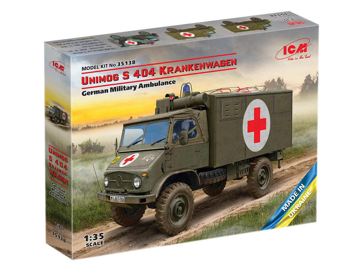 Unimog S 404, German Military Ambulance