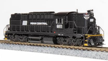 Broadway Limited 6620 Alco RSD-15, Penn Central #6811, Black w/White Lettering & Logo, Paragon4 Sound/DC/DCC, N