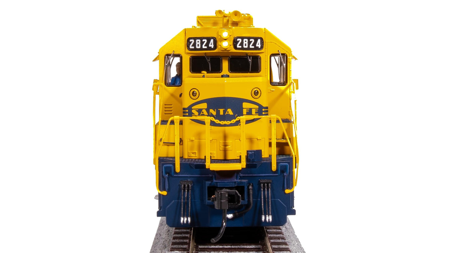 Broadway Limited 7530 EMD GP35, ATSF 2824, Blue Warbonnet, Paragon4 Sound/DC/DCC, (GP35u) HO Scale