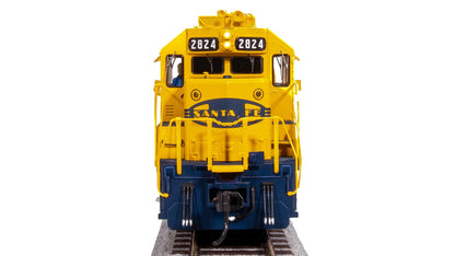 Broadway Limited 7530 EMD GP35, ATSF 2824, Blue Warbonnet, Paragon4 Sound/DC/DCC, (GP35u) HO Scale