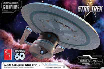 AMT Star Trek: Generations U.S.S. Enterprise NCC-1701-B Model Kit, 1:1000 Scale