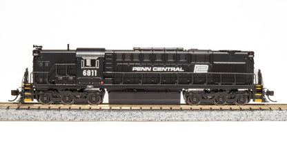 Broadway Limited 6620 Alco RSD-15, Penn Central #6811, Black w/White Lettering & Logo, Paragon4 Sound/DC/DCC, N