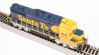 Broadway Limited 7560 EMD GP30, ATSF 2710, Blue Warbonnet, Paragon4 Sound/DC/DCC, (GP30u) HO Scale