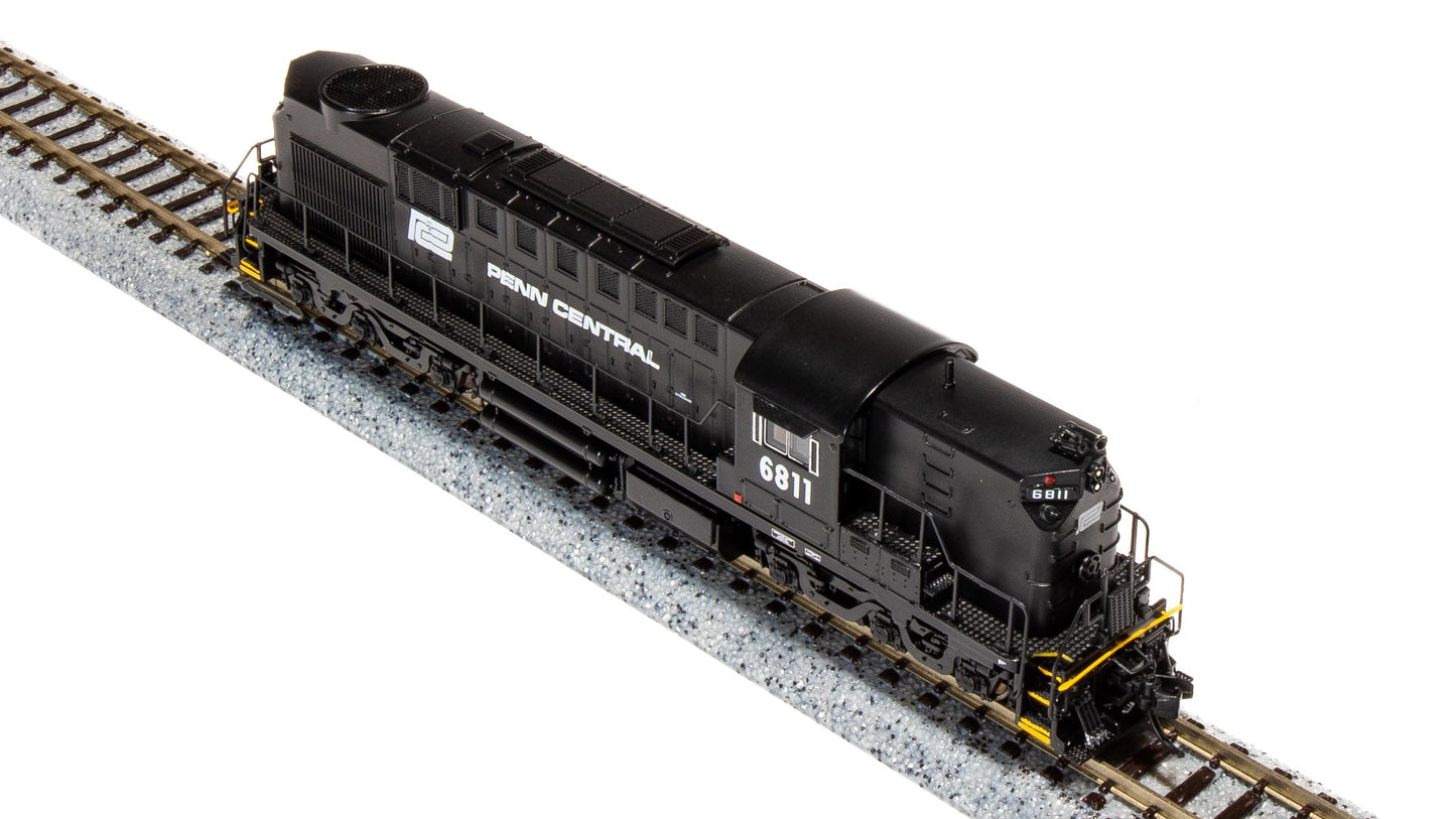 Broadway Limited 6620 Alco RSD-15, Penn Central #6811, Black w/White Lettering & Logo, Paragon4 Sound/DC/DCC, N