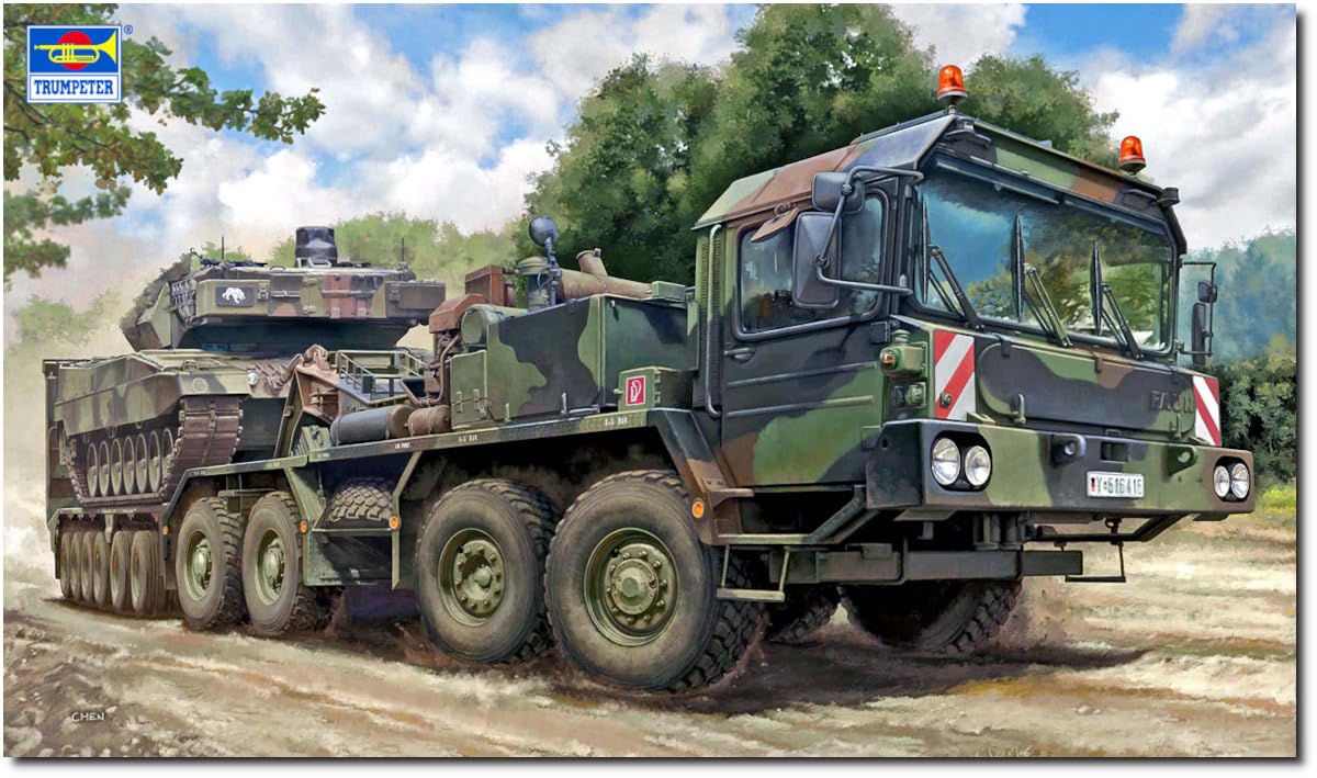 1/72 Slt56 Tractor w/56-Ton Semi-Trailer