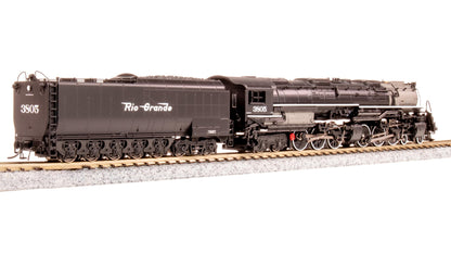 Broadway Limited 8658 D&RGW Challenger 4-6-6-4, #3805, Black & Graphite, Coal Tender, No-Sound/DCC-Ready, N Scale