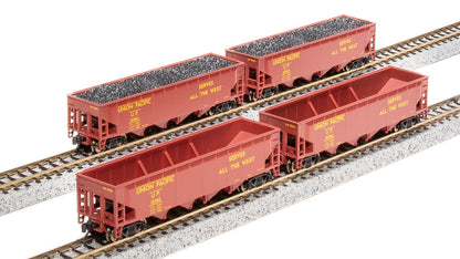Broadway Limited 7438 ARA 70-Ton Quad Hopper, UP, 4-Pack, N (Fantasy Paint Scheme)