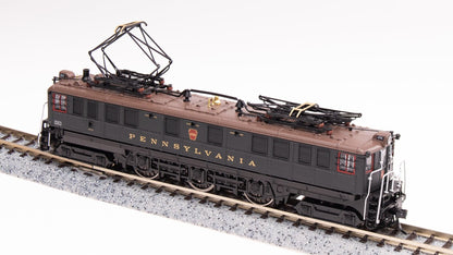 Broadway Limited 3952 PRR P5a Boxcab, 4766, 1930's Passenger Type, DGLE, Brown Roof, Gold Leaf Roman Lettering, Paragon4 Sound/DC/DCC, N