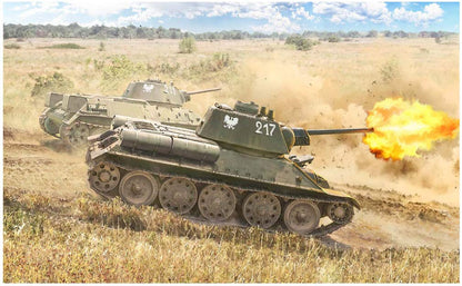 Italeri 7078S 1:72 T34/76 Mod. 43, Faithful Replica, Model Making, Crafts, Hobbies, Gluing, Plastic kit, Assembly