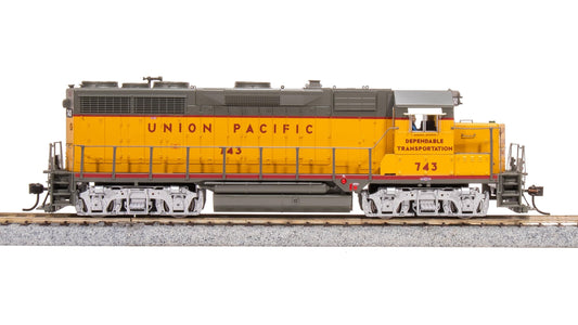 Broadway Limited 7548 EMD GP35, UP 743, "Dependable Transportation, Paragon4 Sound/DC/DCC, HO Scale