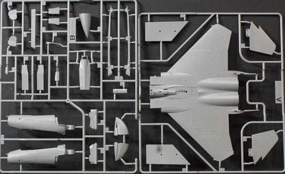 Academy #12550 F-15E 333rd Fighter Squadron USAF Plastic Model Kit, 1/72 Scale,Black, 0.5 Liters