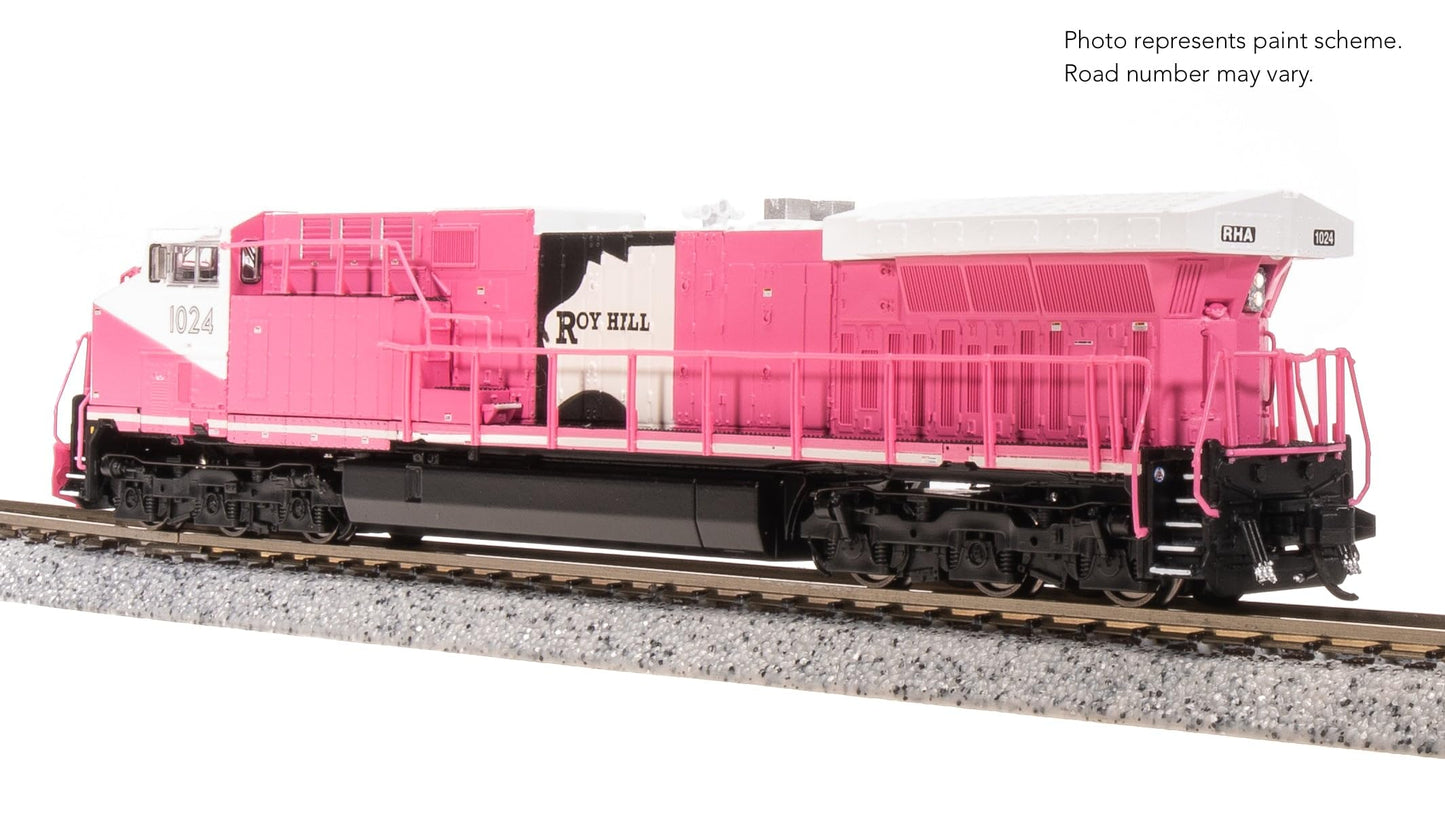 Broadway Limited 8638 GE ES44AC, FEC 807, Red & Yellow, No-Sound/DCC-Ready, N Scale