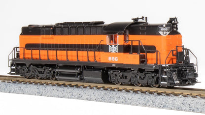 Broadway Limited 6614 Alco RSD-15, B&LE #885, Orange & Black, Paragon4 Sound/DC/DCC, N