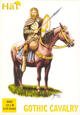1/72 Gothic Cavalry (12 mtd)