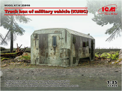 Military Vehicle Container (KUNG) Plastic Model