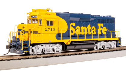 Broadway Limited 7560 EMD GP30, ATSF 2710, Blue Warbonnet, Paragon4 Sound/DC/DCC, (GP30u) HO Scale