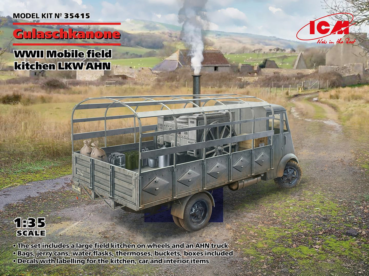 AHN 'Gulaschkanone', WWII German Mobile Field Kitchen