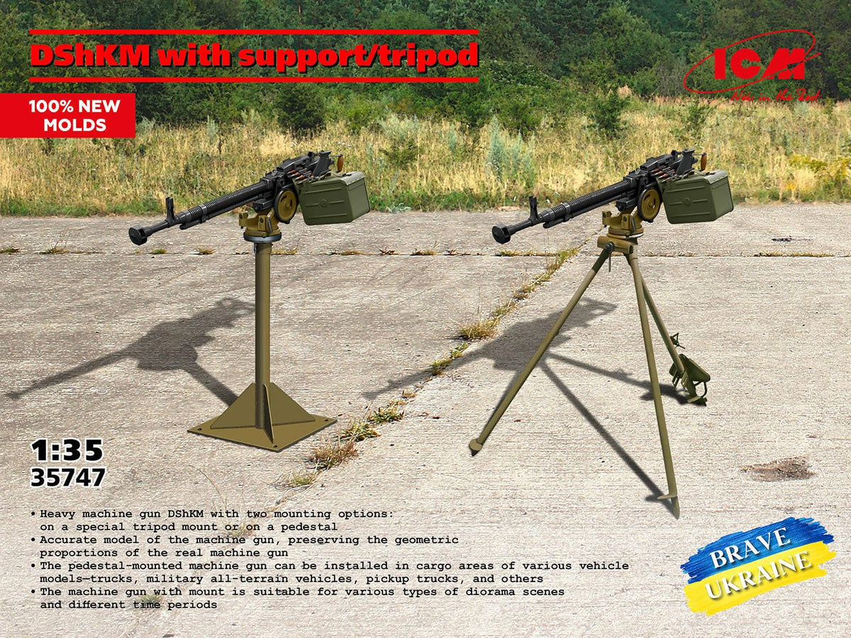 DShKM with Support/Tripod (100% New molds)