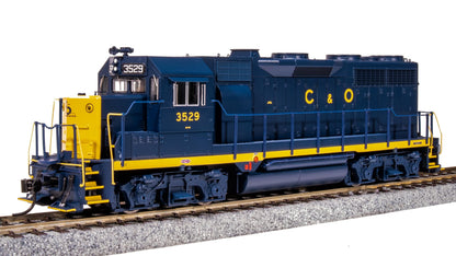 Broadway Limited 7537 EMD GP35, C&O 3538, "C&O w/Yellow Nose, Paragon4 Sound/DC/DCC, HO Scale