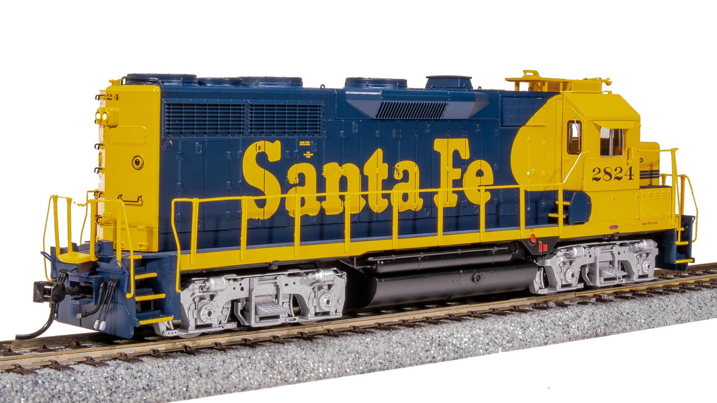 Broadway Limited 7531 EMD GP35, ATSF 2828, Blue Warbonnet, Paragon4 Sound/DC/DCC, (GP35u) HO Scale