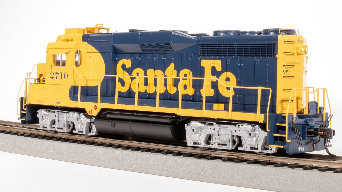 Broadway Limited 7560 EMD GP30, ATSF 2710, Blue Warbonnet, Paragon4 Sound/DC/DCC, (GP30u) HO Scale