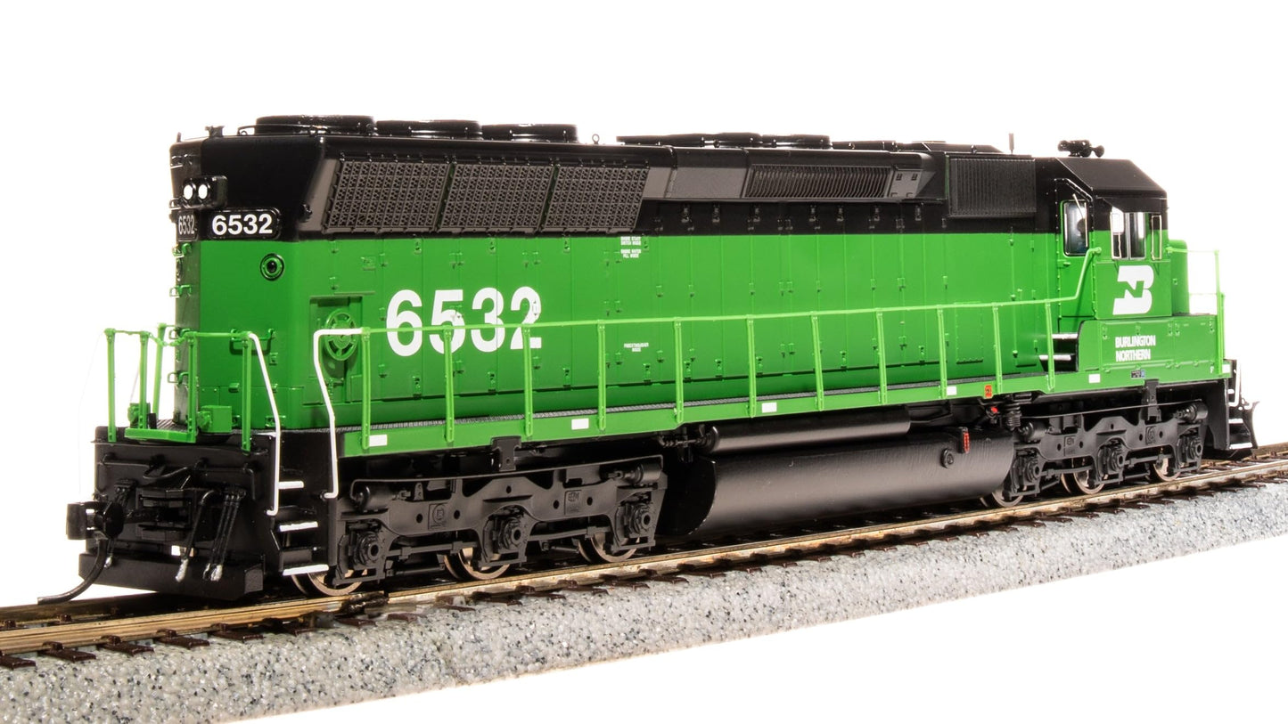 Broadway Limited 4284 EMD SD45, BN #6532, Green & Black, Paragon4 Sound/DC/DCC, HO