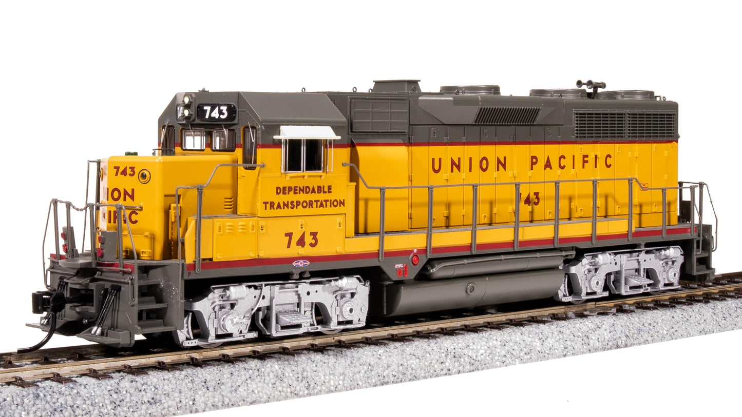 Broadway Limited 7548 EMD GP35, UP 743, "Dependable Transportation, Paragon4 Sound/DC/DCC, HO Scale