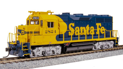 Broadway Limited 7530 EMD GP35, ATSF 2824, Blue Warbonnet, Paragon4 Sound/DC/DCC, (GP35u) HO Scale