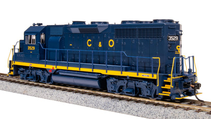 Broadway Limited 7536 EMD GP35, C&O 3529, "C&O w/Yellow Nose, Paragon4 Sound/DC/DCC, HO Scale