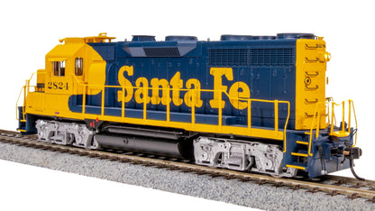 Broadway Limited 7531 EMD GP35, ATSF 2828, Blue Warbonnet, Paragon4 Sound/DC/DCC, (GP35u) HO Scale