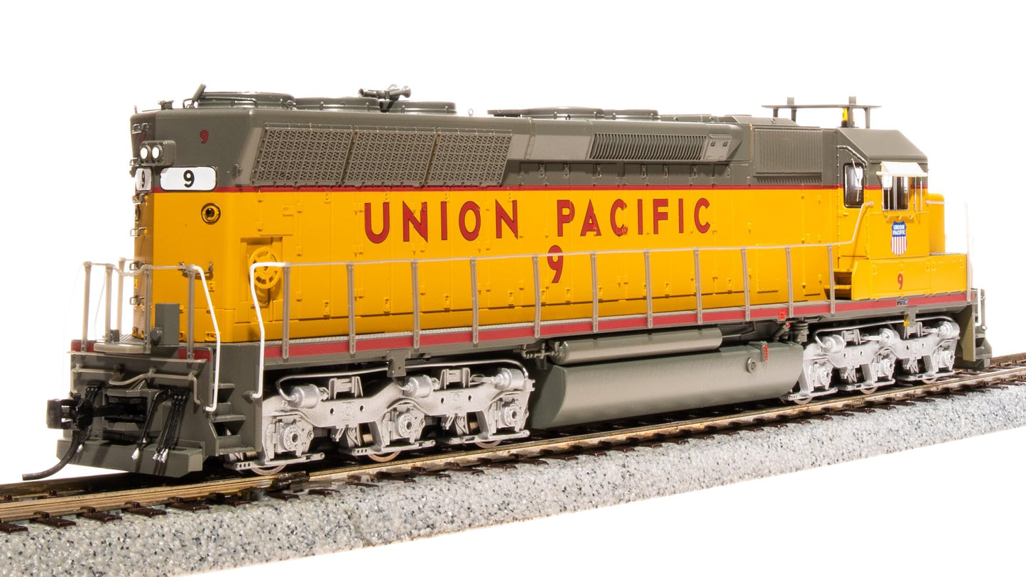 Broadway Limited 4295 EMD SD45, UP #9, Yellow & Gray, Paragon4 Sound/DC/DCC, HO