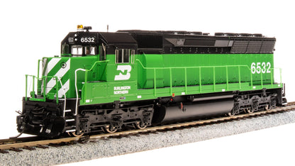 Broadway Limited 4285 EMD SD45, BN #6538, Green & Black, Paragon4 Sound/DC/DCC, HO