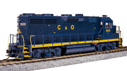 Broadway Limited 7536 EMD GP35, C&O 3529, "C&O w/Yellow Nose, Paragon4 Sound/DC/DCC, HO Scale