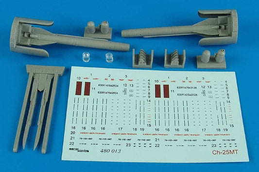 1/48 Ch25MT (AS10 Karen) Air-to-Ground Missiles (D)