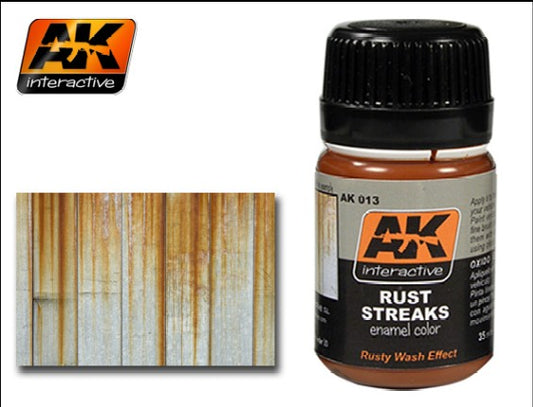 Rust Streaks Enamel Paint 35ml Bottle