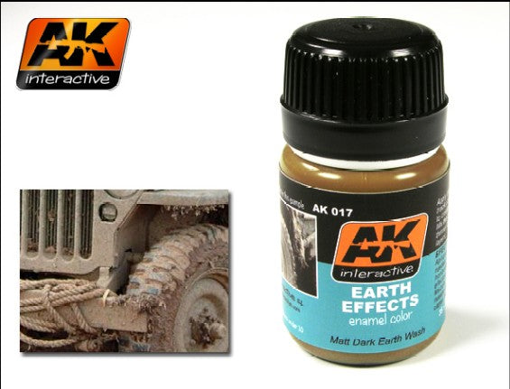 Earth Effects Enamel Paint 35ml Bottle