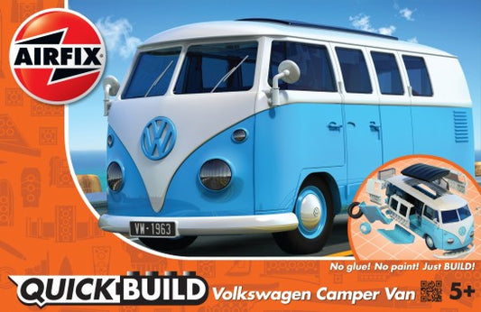 Quick Build VW Camper Van (Blue) (Snap)