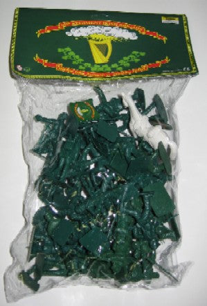 54mm Civil War Irish Brigade Figure Playset (49 Figures & 1 Horse) (Bagged) (Americana)