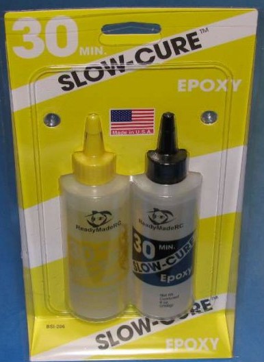 Slow-Cure 30-Minute Epoxy 9oz