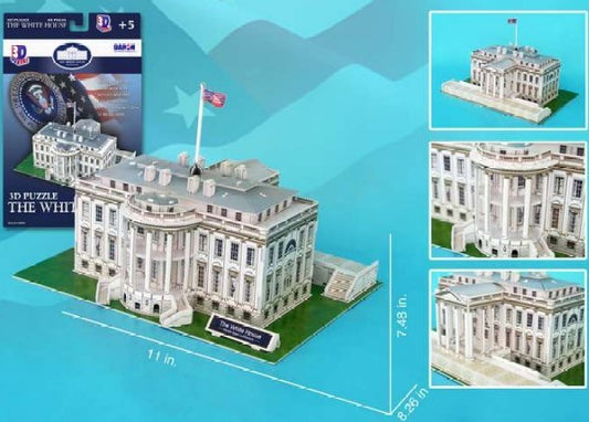 White House (Washington DC, USA) 3D Foam Puzzle (64pcs)